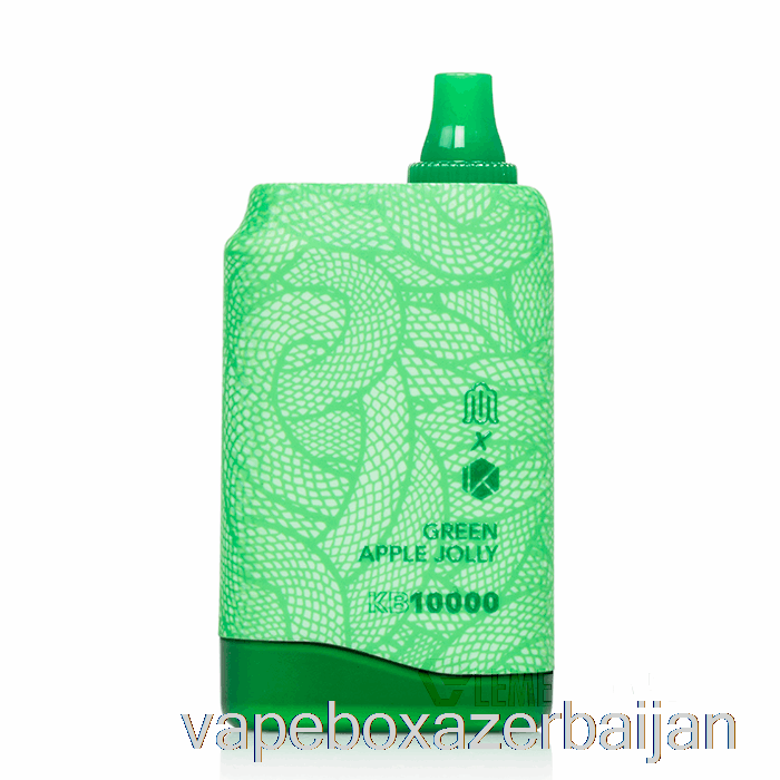 Vape Azerbaijan Modus x KadoBar KB10000 Disposable Green Apple Jolly